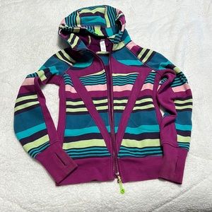 Aviva Girls Scuba zippers hoodie size 12